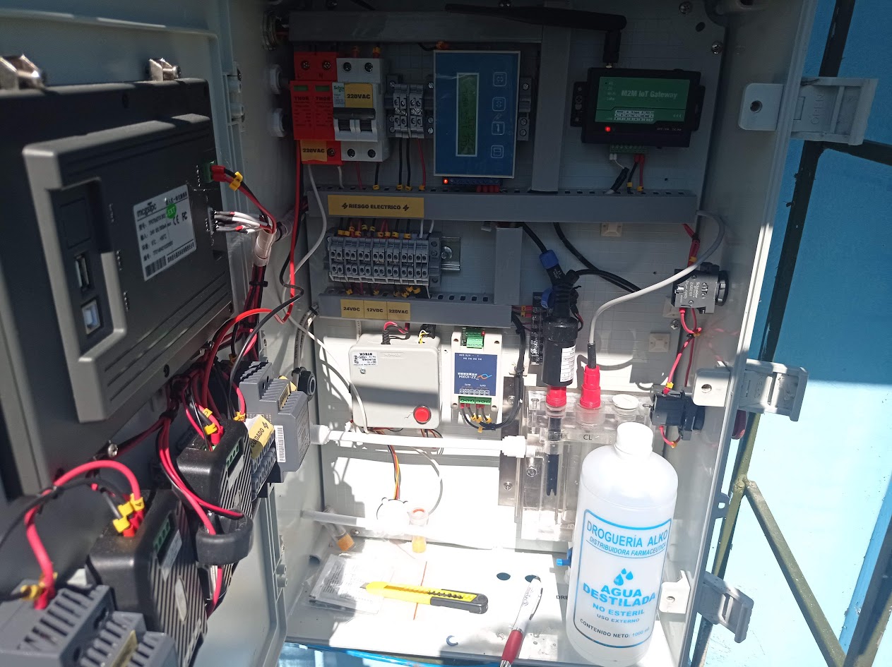 Sistema de control de agua